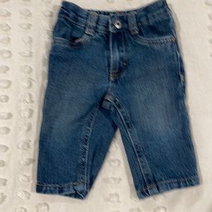 Calvin Klein baby newborn denim jeans 3-6 months pockets casual kids infant blue